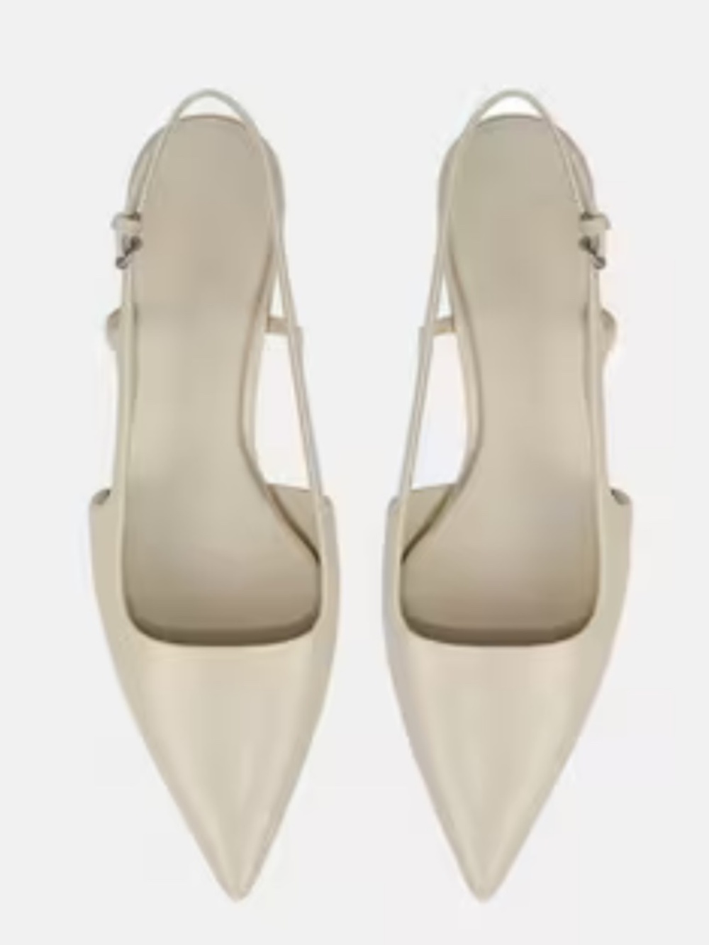 Vince Bianca Leather Slingback Heel